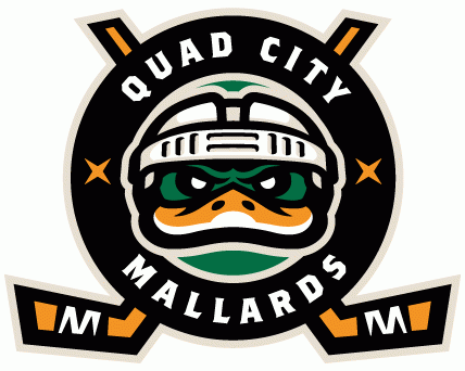 quad city mallards 2014-pres secondary logo v2 iron on heat transfer